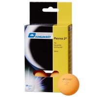 Мячики для настольного тенниса Donic Prestige2, 6 штук, оранжевый